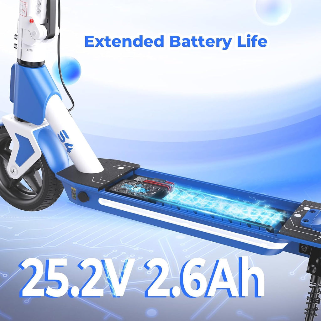 Electric Scooter for Kids & Teens, 500–1000W, 18–25 MPH, 21–28 Mile Range