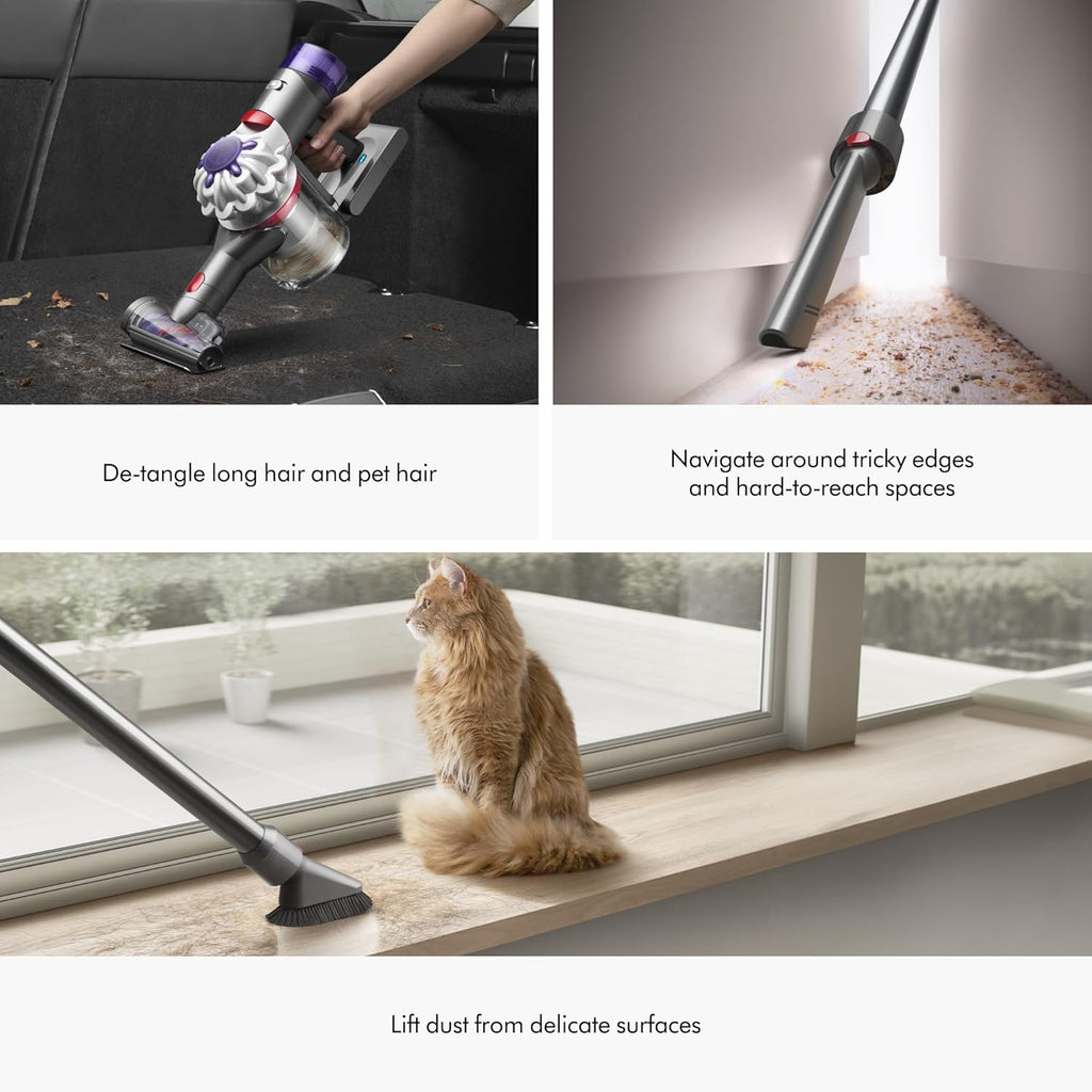 Dyson V8 Plus Cordless Vacuum, Cleans Hard Floors and Carpets