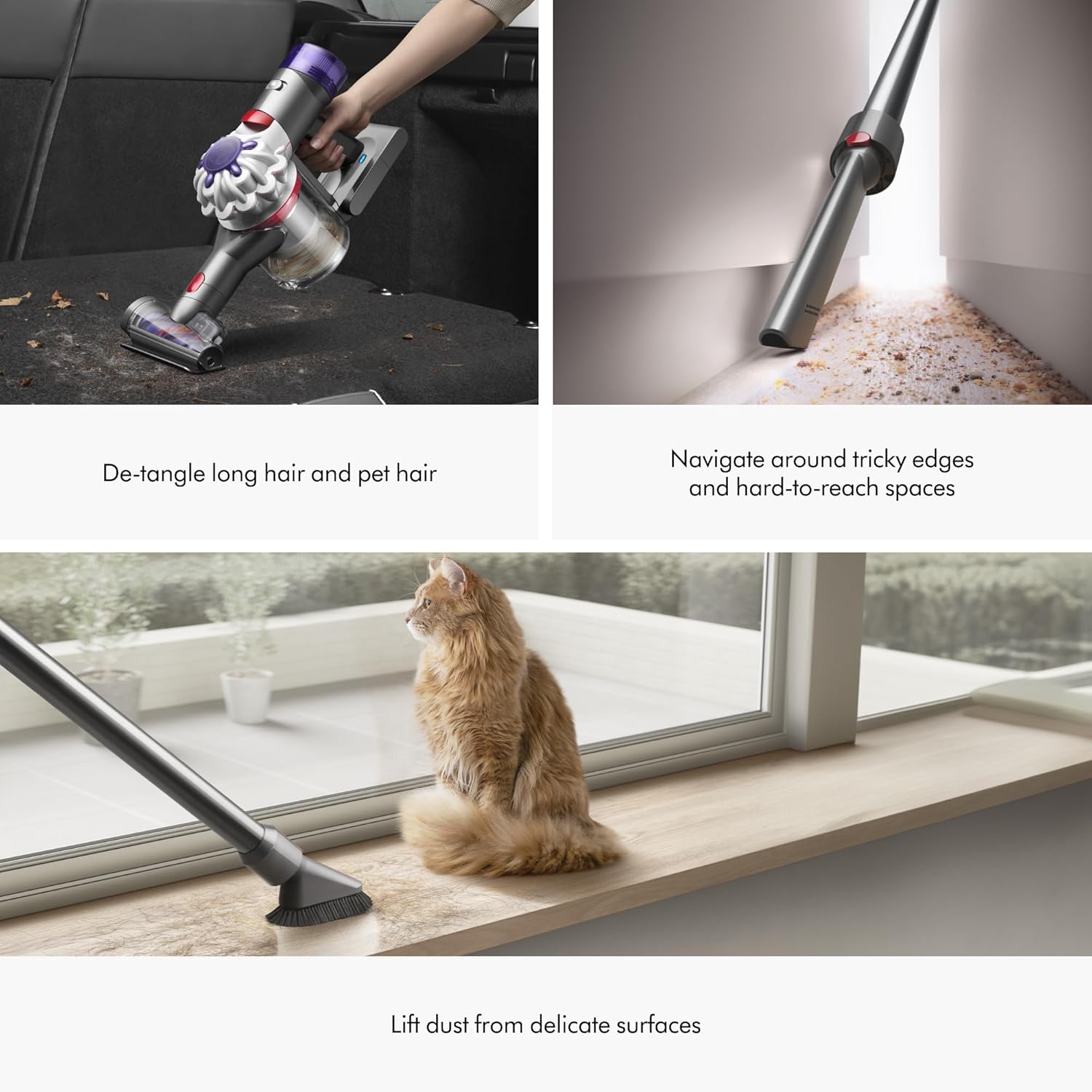 Dyson V8 Plus Cordless Vacuum, Cleans Hard Floors and Carpets