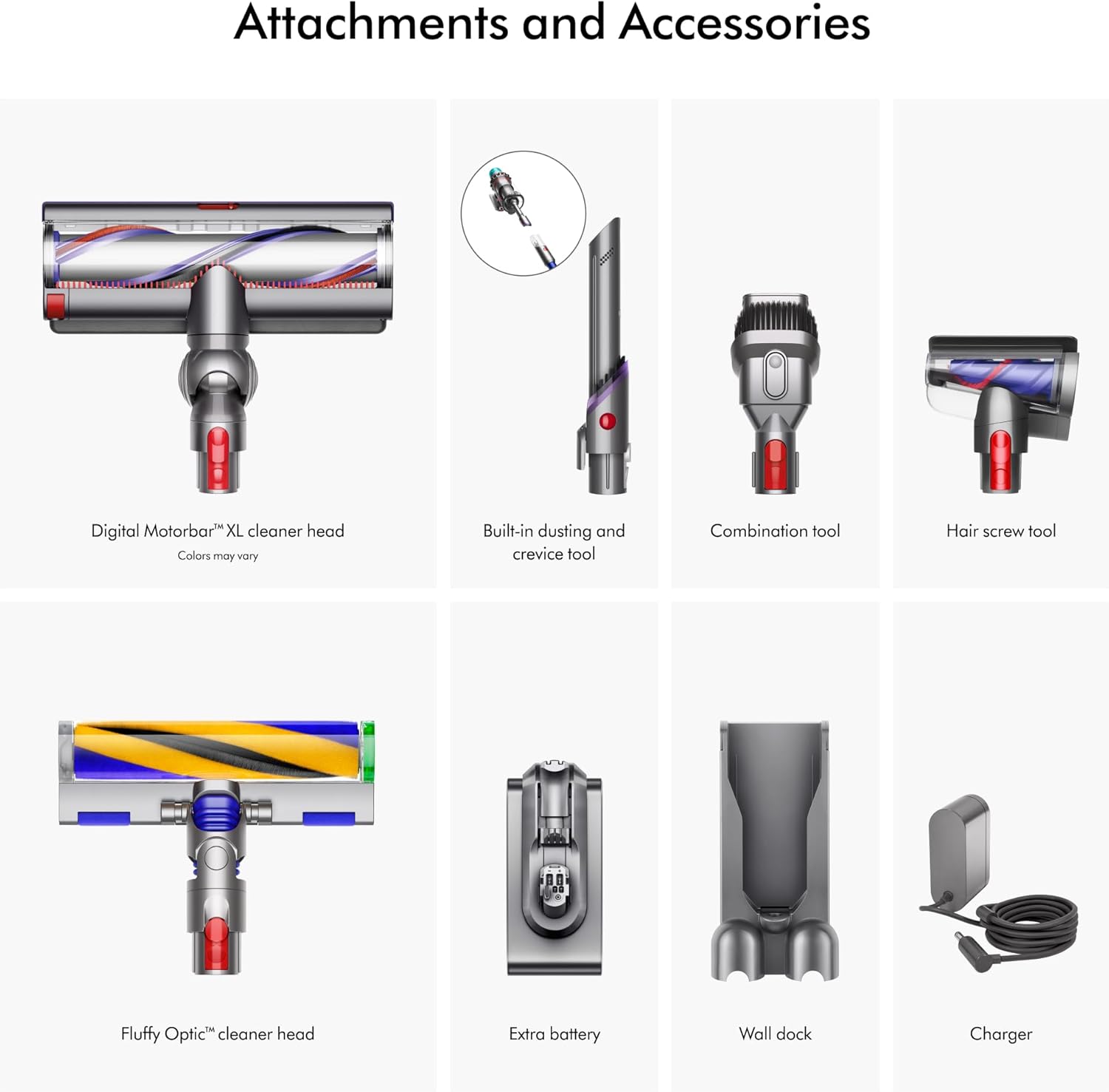 Dyson Gen5detect Cordless Vacuum, 280AW, 3 Power Modes