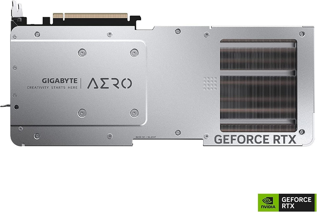 Gigabyte GeForce RTX 4080 16GB AERO OC Graphics Card, 3X WINDFORCE Fans, 16GB 256-bit GDDR6X, GV-N4080AERO OC-16GD Video Card