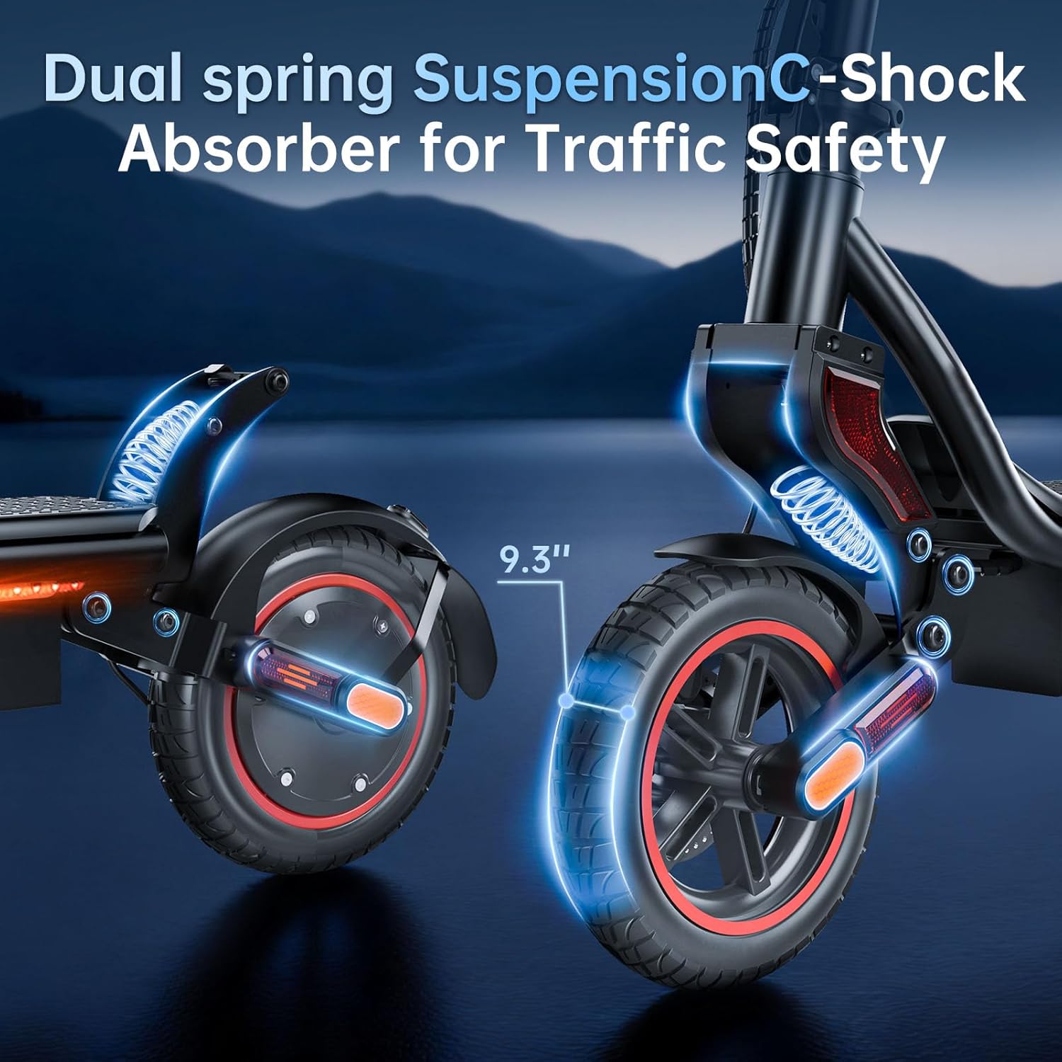 Electric Scooter for Kids & Teens, 500–1000W, 18–25 MPH, 21–28 Mile Range