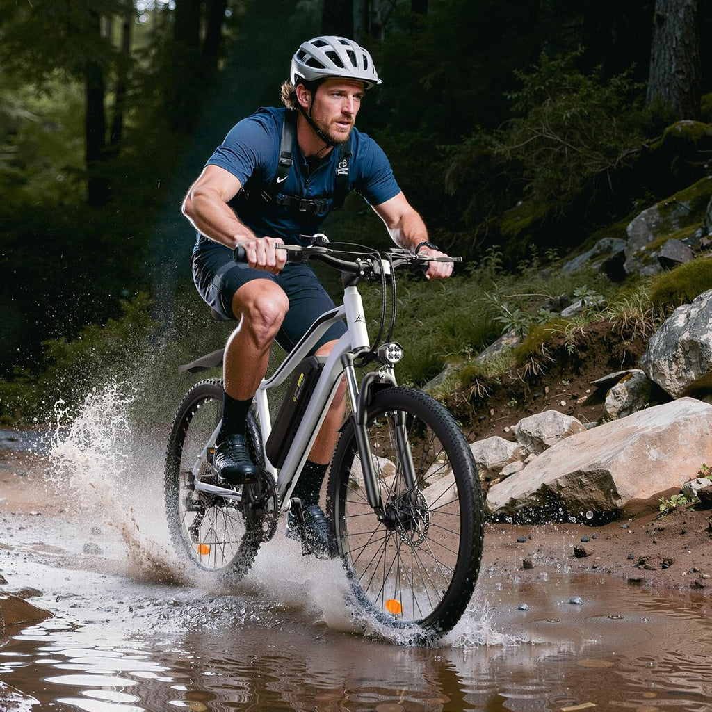 Electric Bike for Adults, 750–1000W, 60 Mile Range, 20MPH, 20″/26″ Tires, Mountain & Commuting