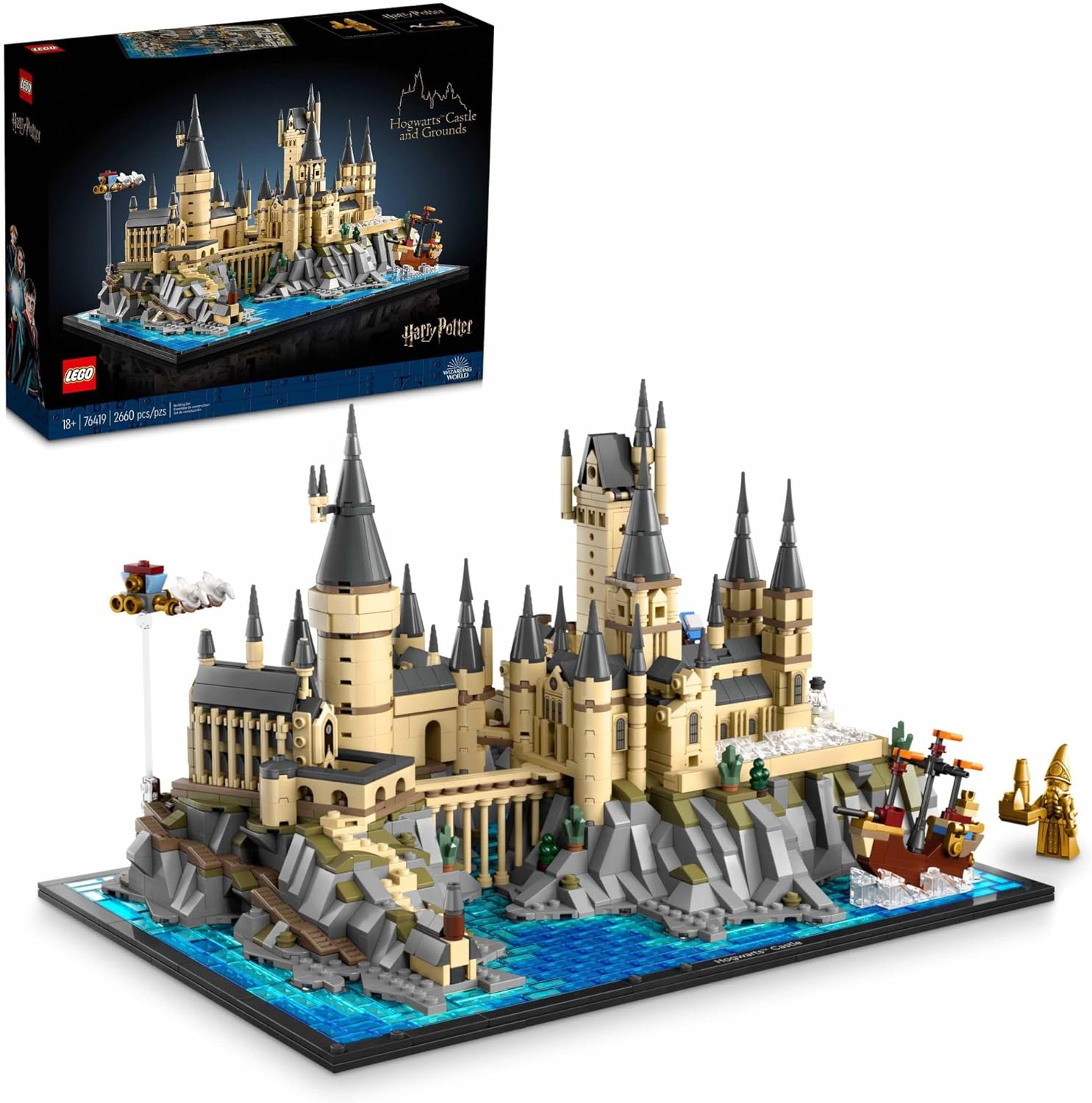 LEGO Harry Potter Hogwarts Castle and Grounds 76419 Building Set