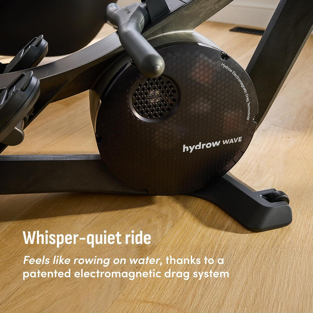 Hydrow Wave Rowing Machine with 16″ HD Touchscreen, Speakers, Foldable, Home Workouts
