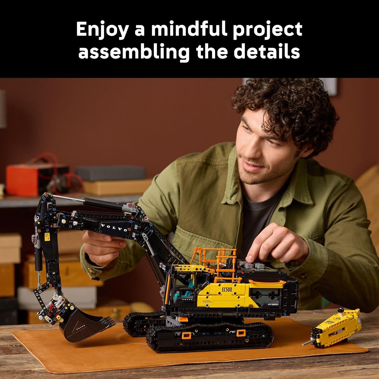 LEGO Technic Volvo EC500 Hybrid Excavator – Building Set