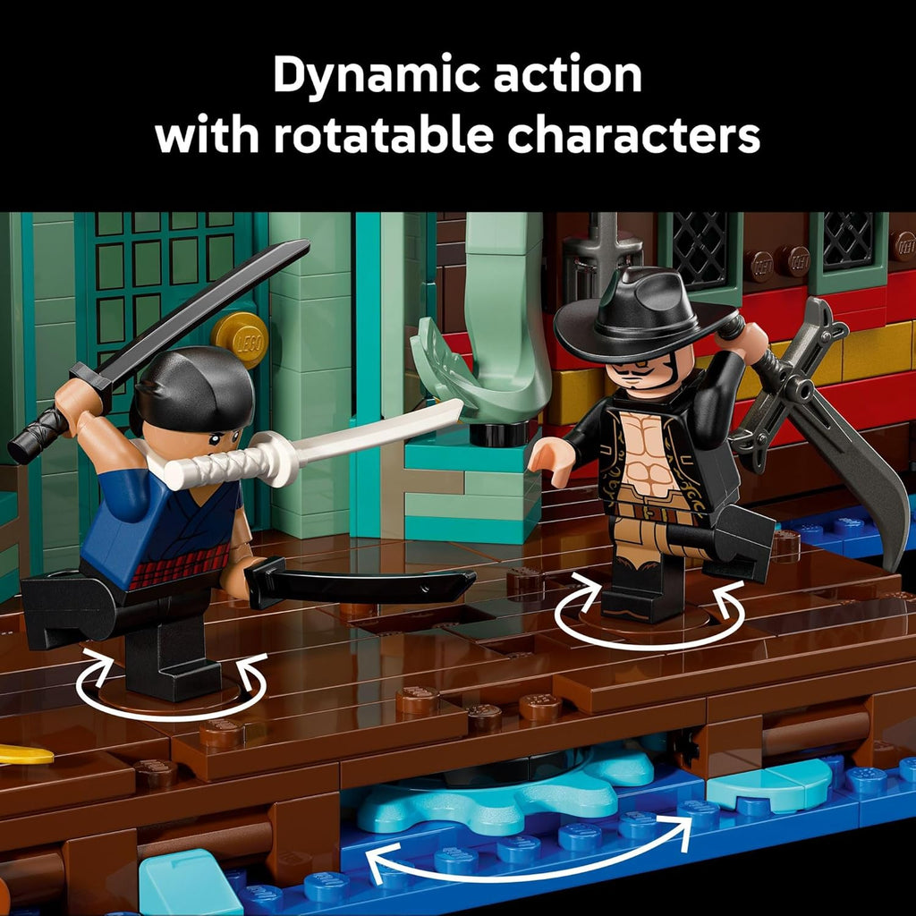 LEGO ONE Piece The Baratie Floating Restaurant Building Set Collectible Building Blocks