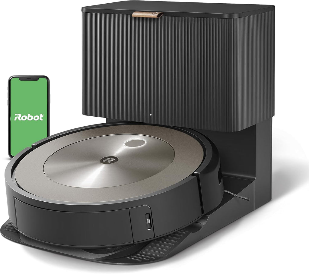 iRobot Roomba j9+ Self-Emptying Robot Vacuum, Powerful Suction, Pet-Friendly, Smart Mapping