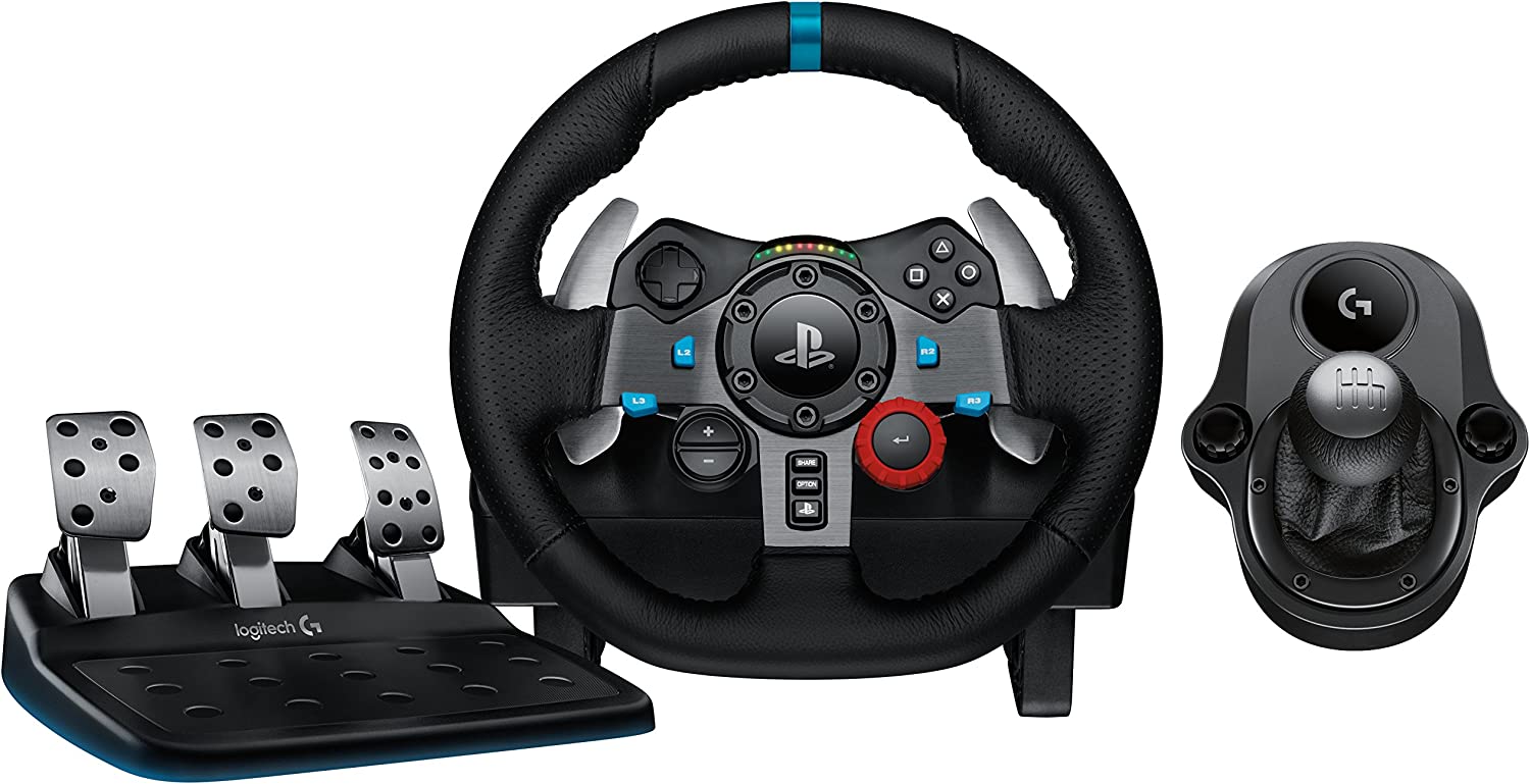 Logitech G920 Driving Force Racing Wheel + Logitech G Driving Force Shifter Bundle