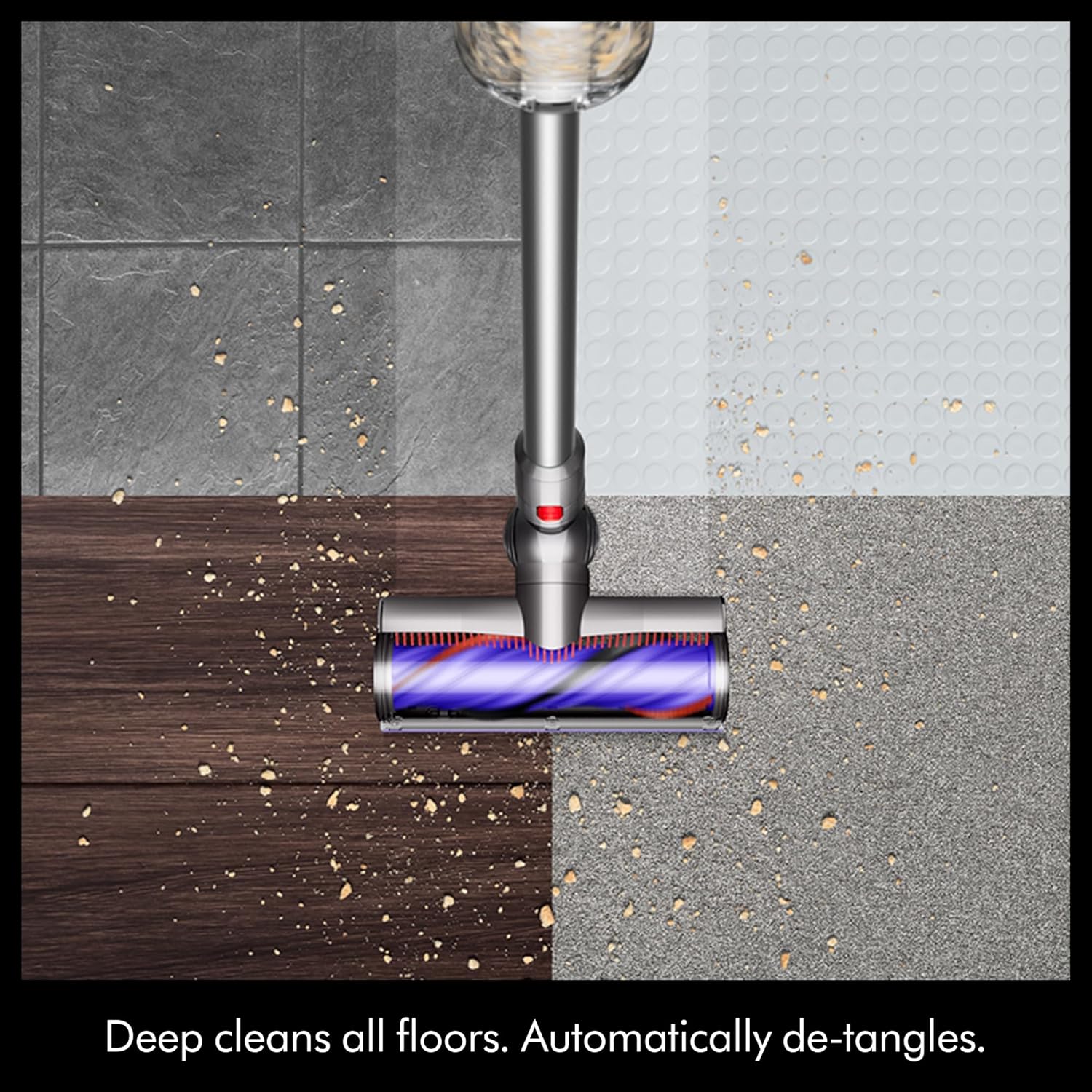 Dyson V9 Motorbar Cordless Vacuum, Cleans Hard Floors and Carpets