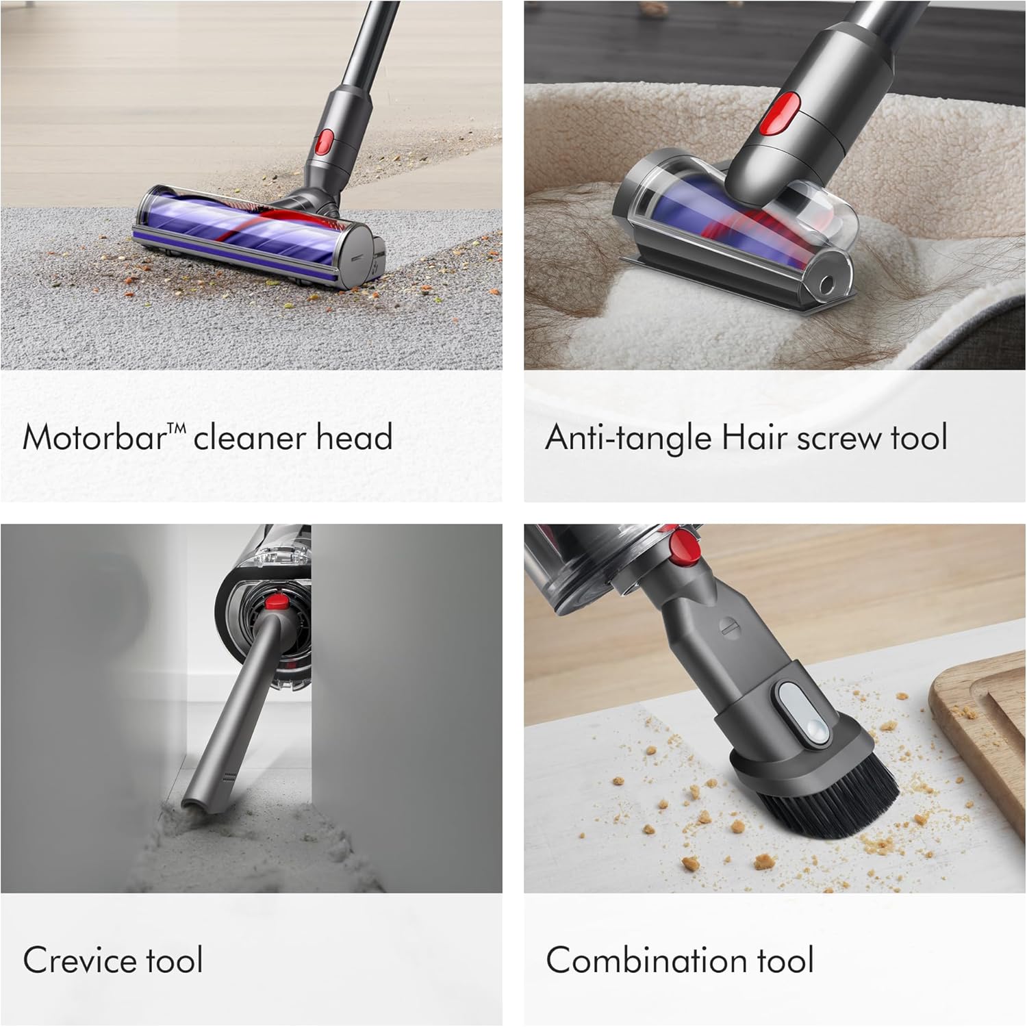 Dyson V9 Motorbar Cordless Vacuum, Cleans Hard Floors and Carpets