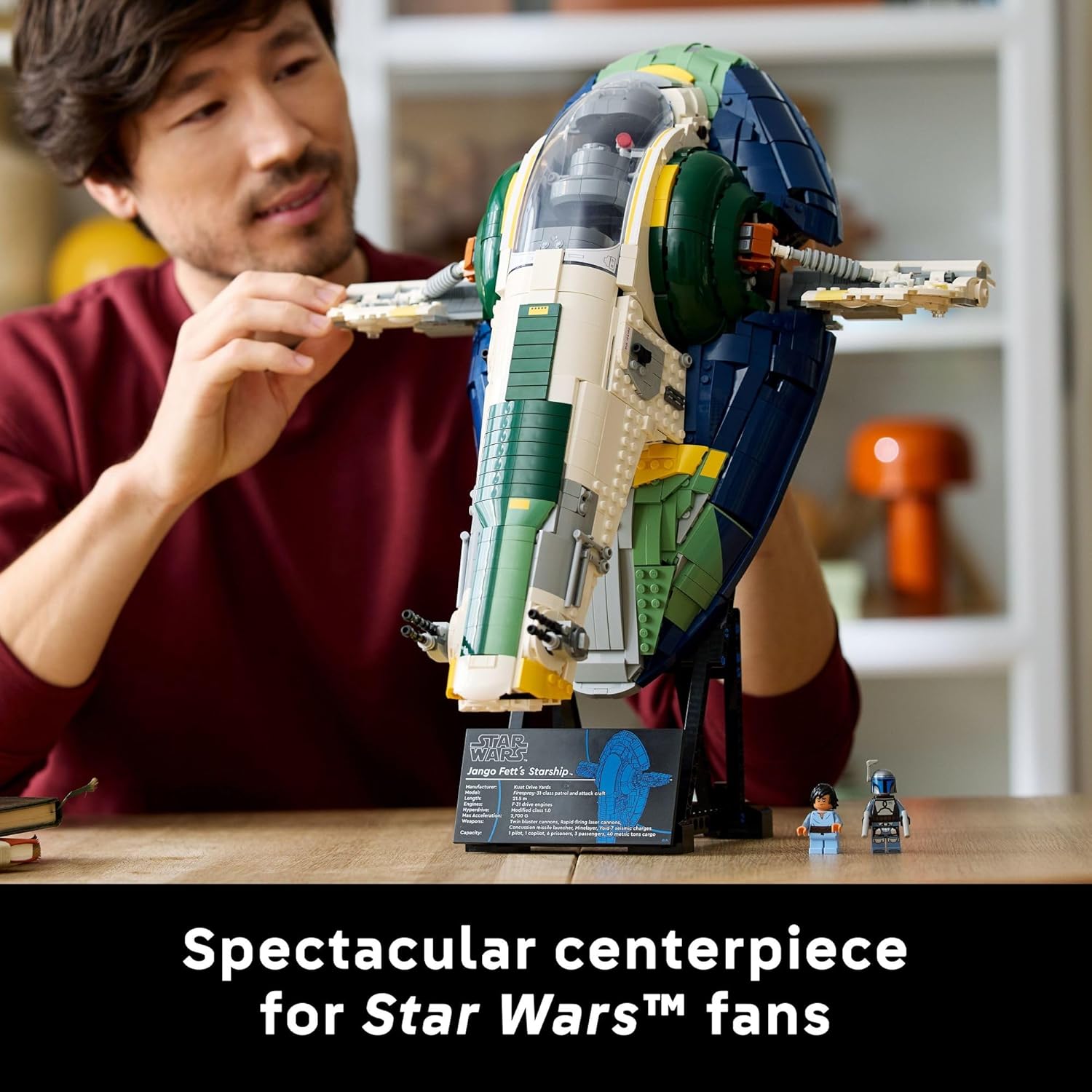 LEGO Star Wars Jango Fett’s Firespray-Class Starship Building Set