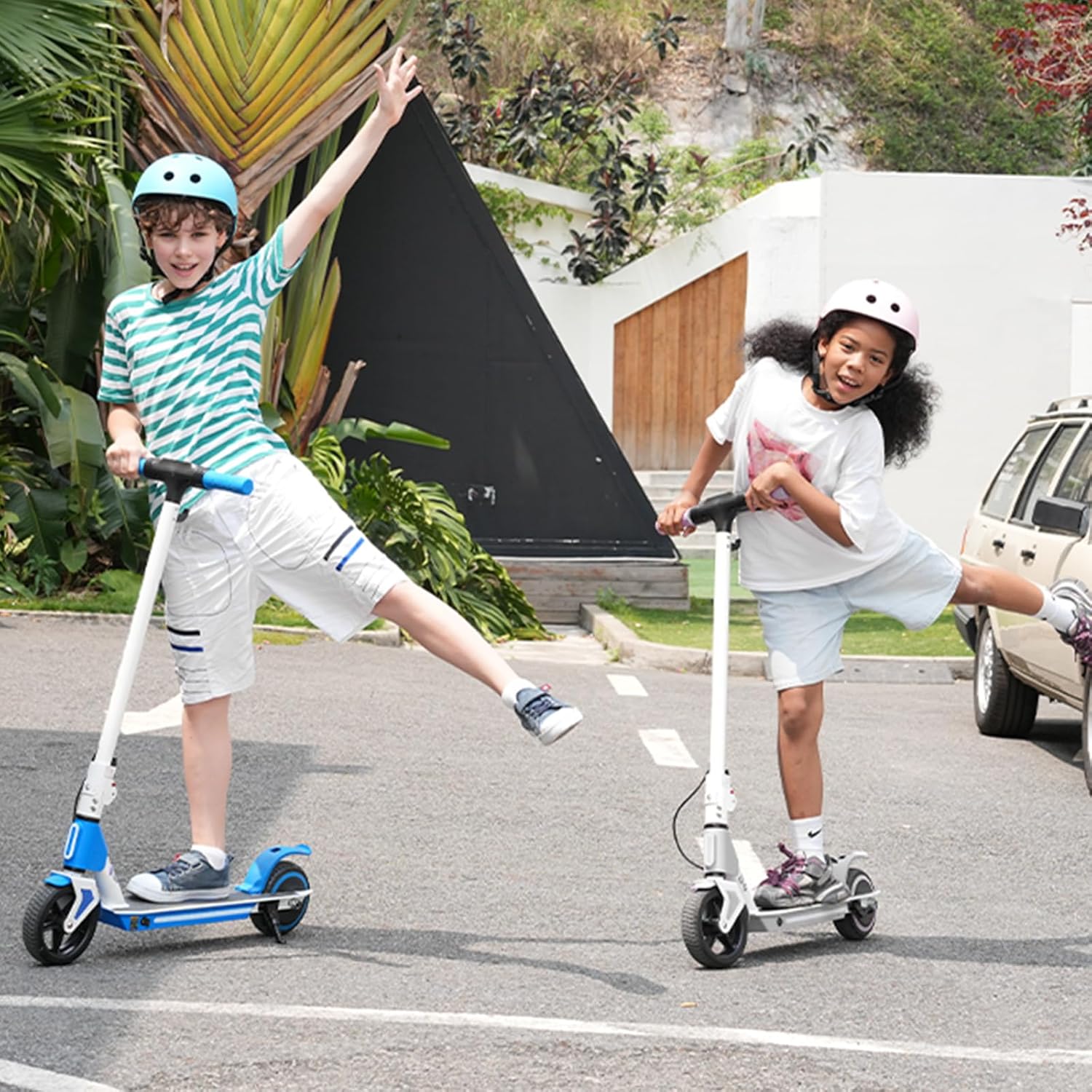 Electric Scooter for Kids & Teens, 500–1000W, 18–25 MPH, 21–28 Mile Range