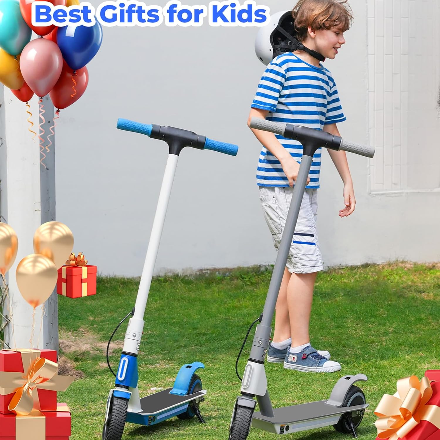 Electric Scooter for Kids & Teens, 500–1000W, 18–25 MPH, 21–28 Mile Range