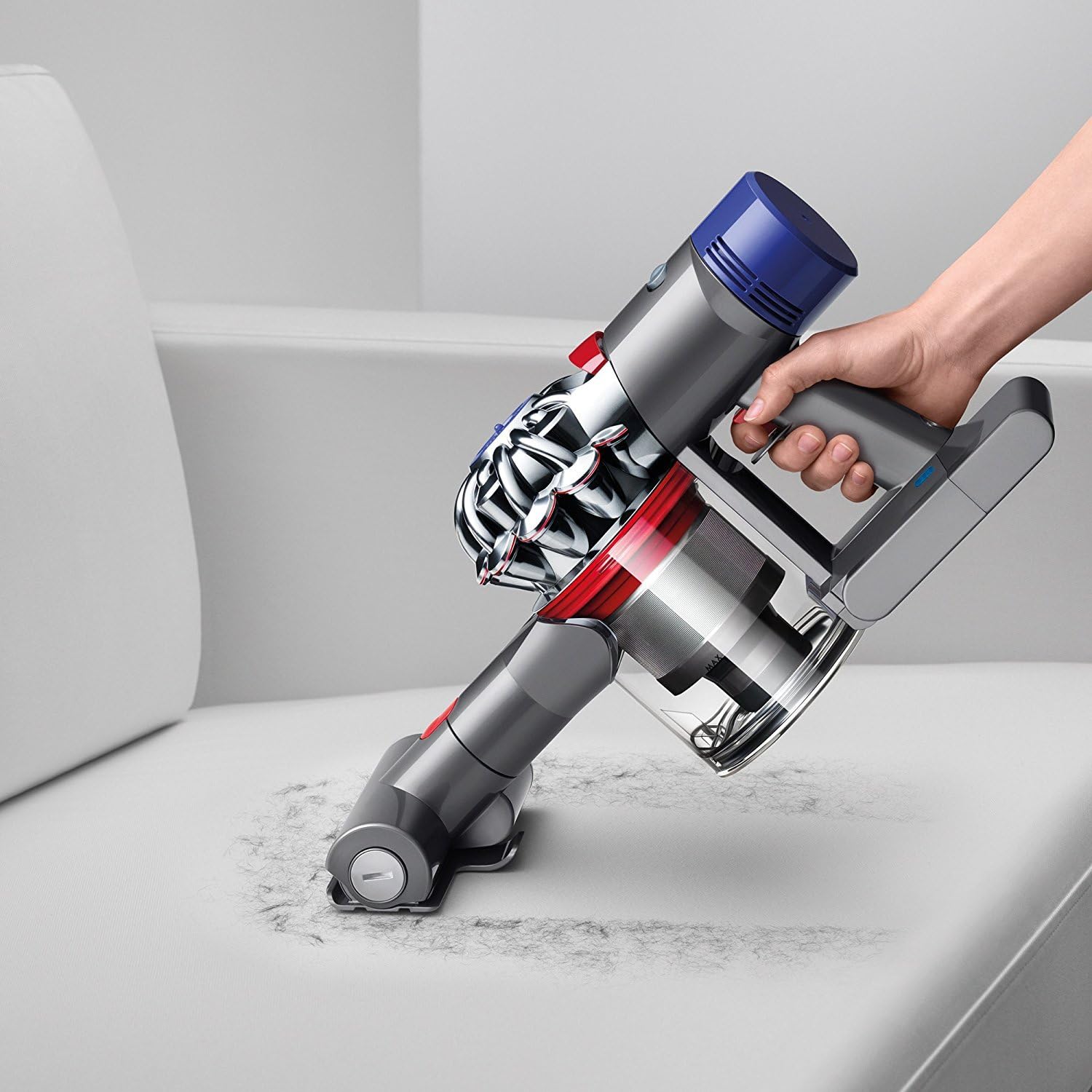 Dyson (214730-01 V8 Absolute Cordless Stick Vacuum Cleaner, Yellow