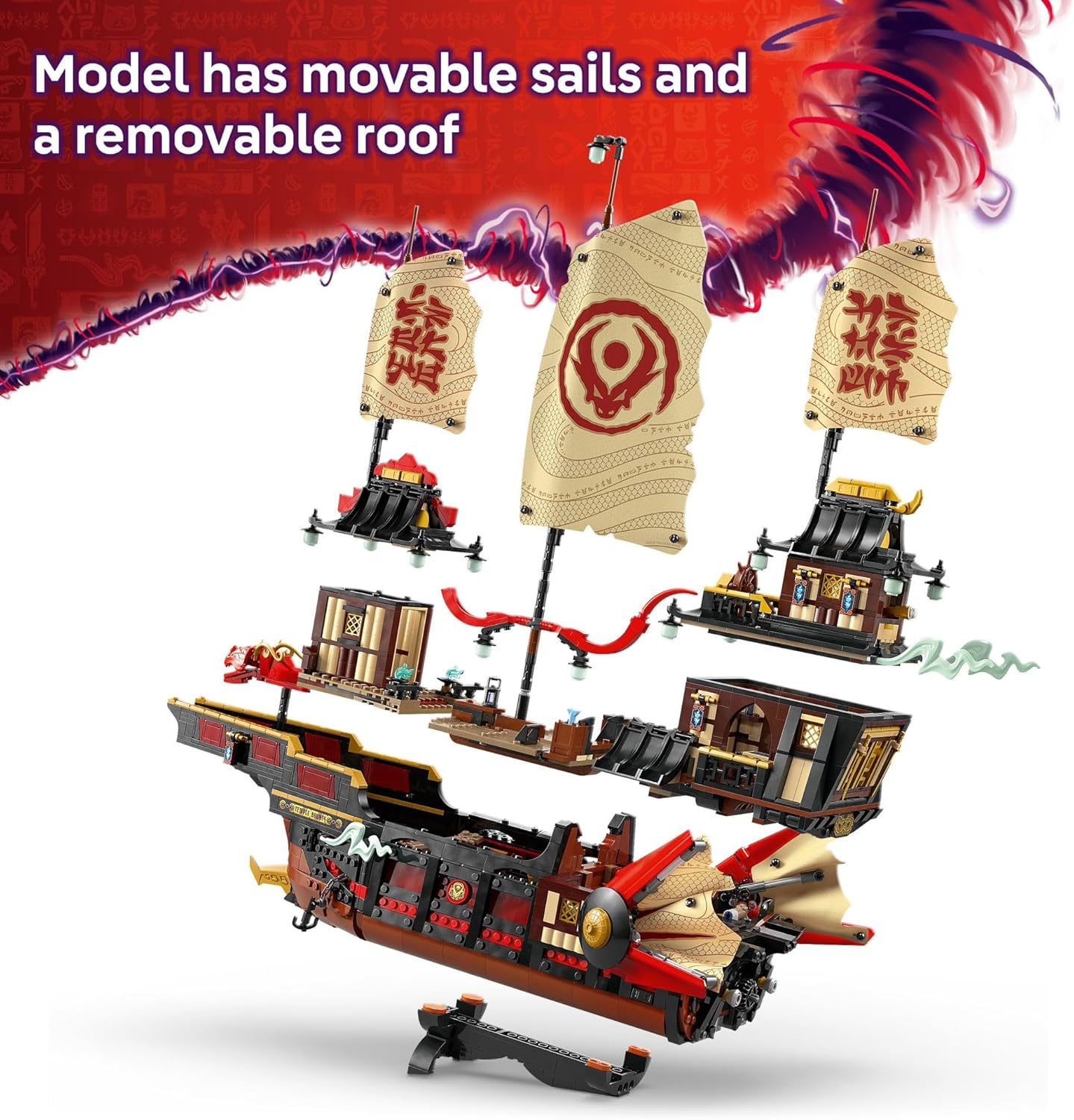 LEGO NINJAGO The Temple Bounty Building Toy