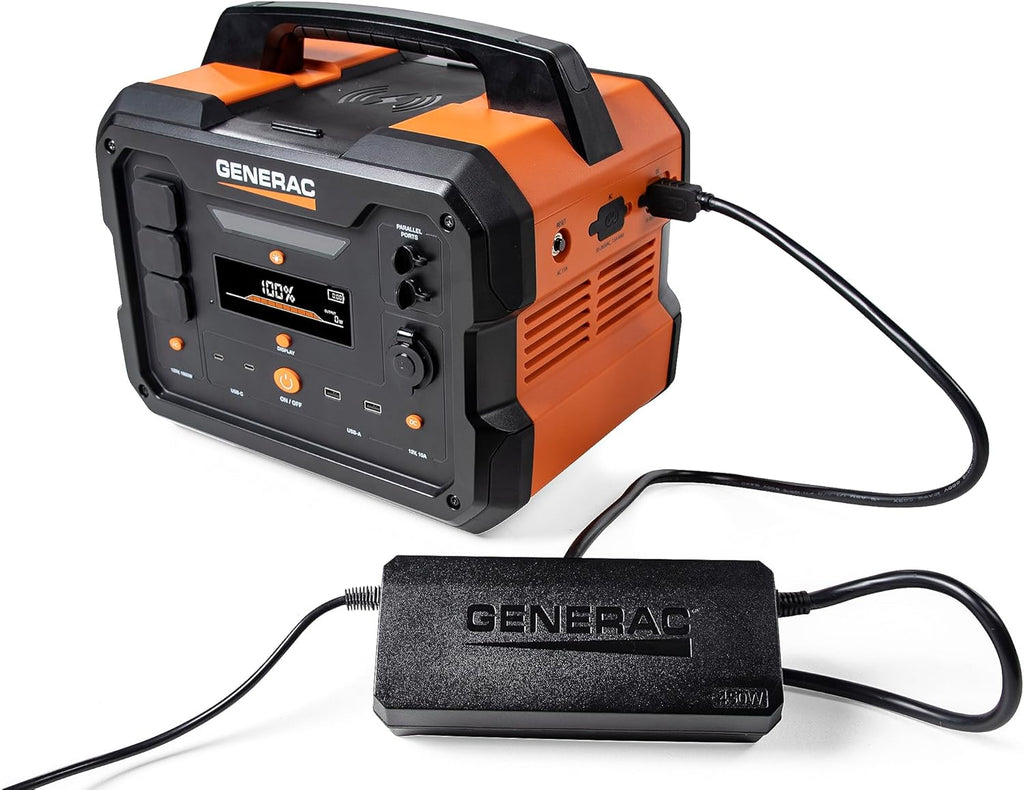 Generac 2106Wh Portable Power Station with Lithium-Ion Battery – Clean, Emission