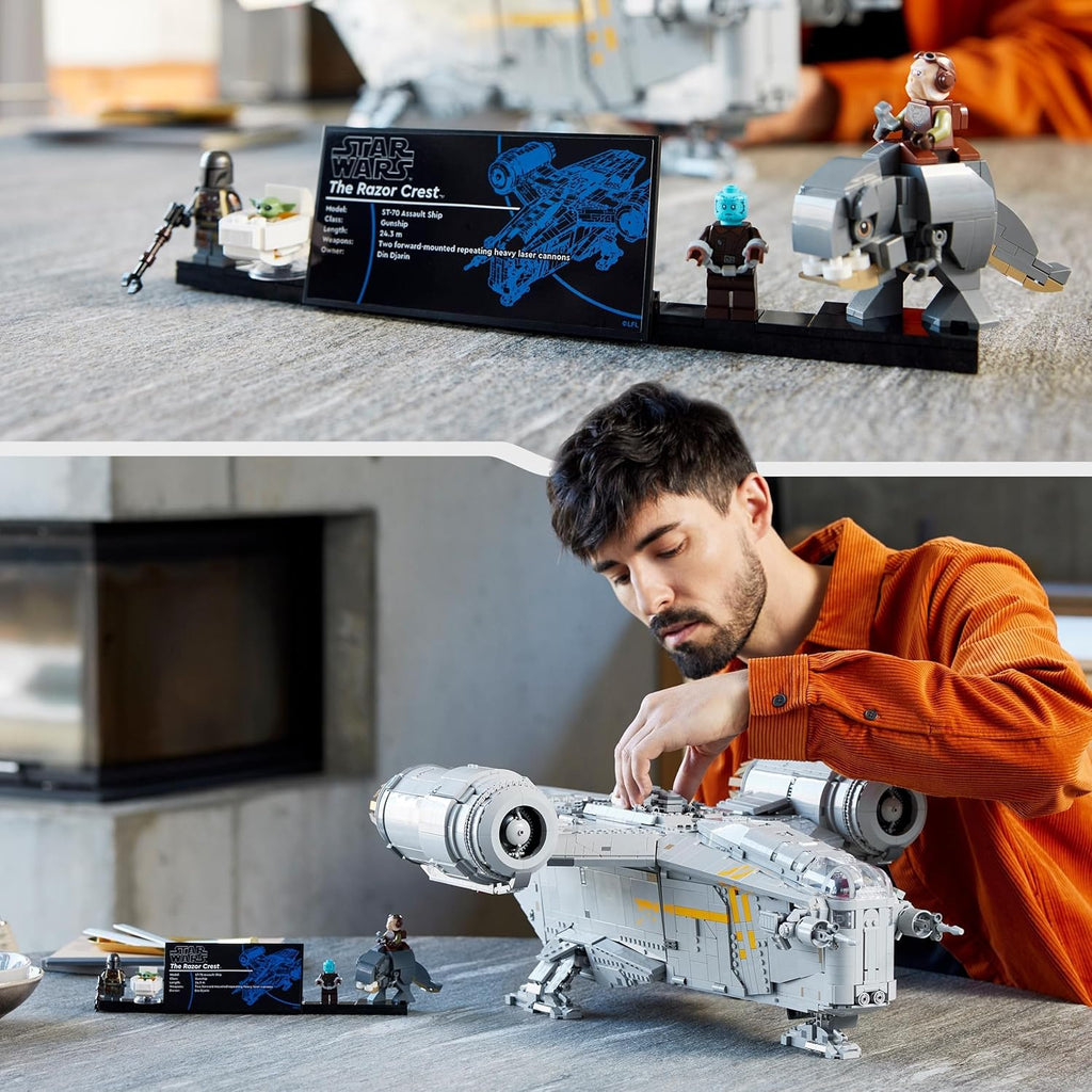 LEGO Star Wars The Razor Crest UCS Set, Ultimate Collectors Series Starship Model Kit