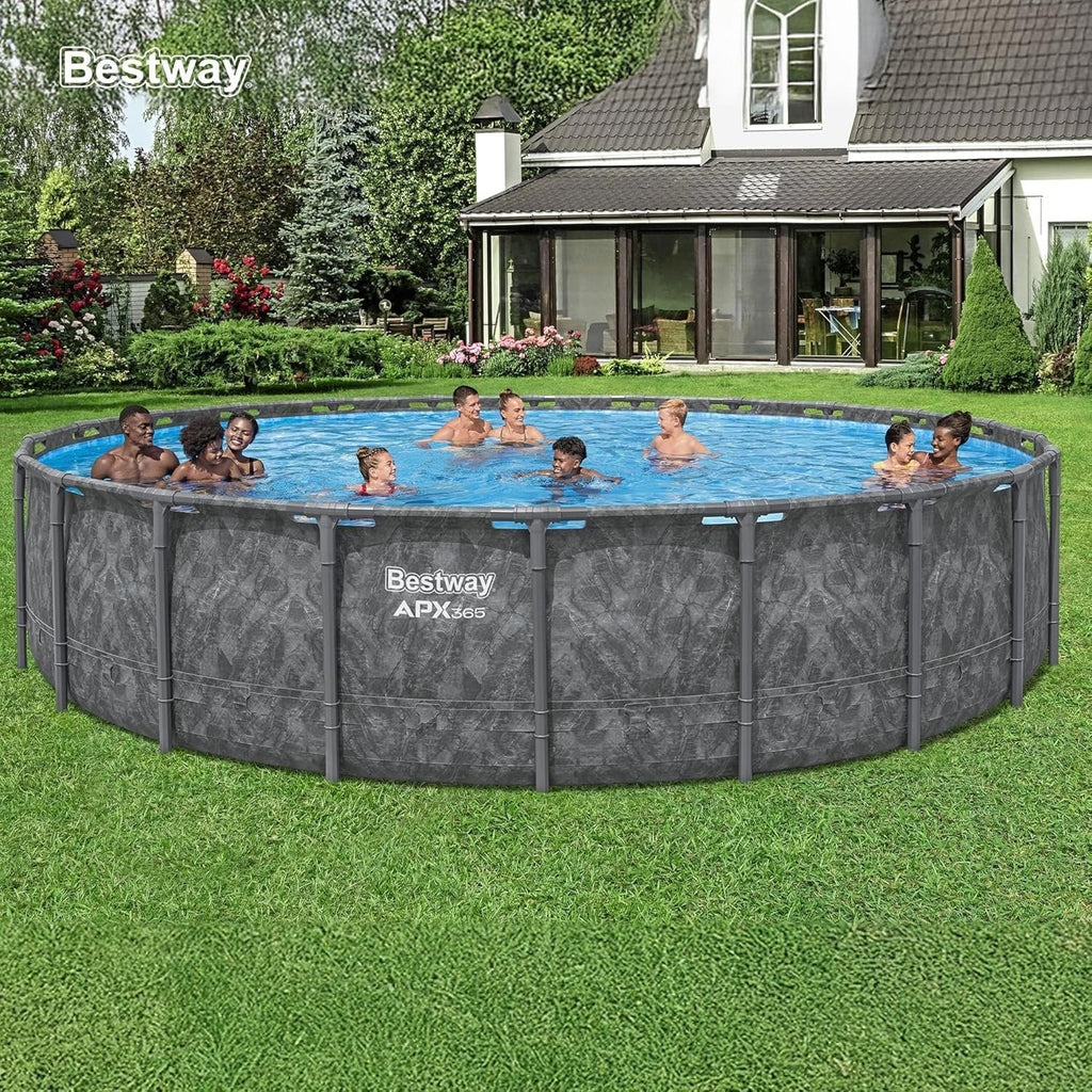 Bestway APX 365 16ft x 48 inches Round Above Ground Pool Set