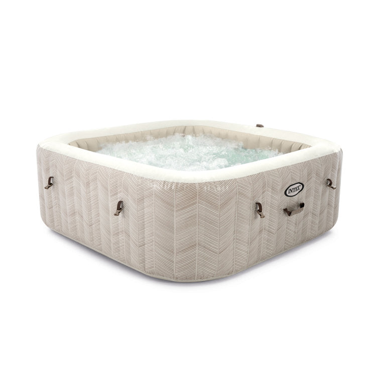 94In X 94In X 28In Inflatable Purespa Chevron Deluxe Set