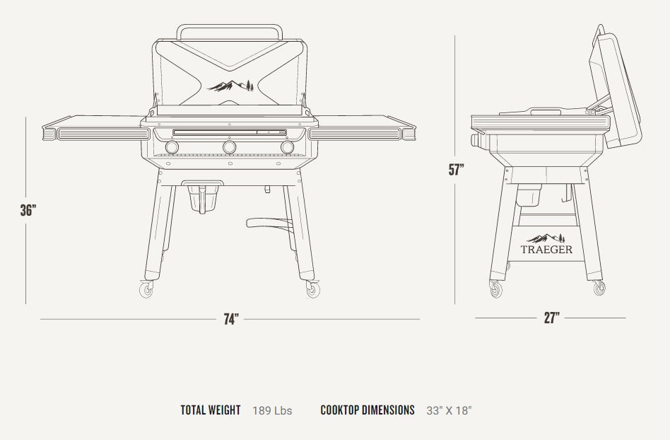 Traeger Flat Top Grill Flatrock™ Griddle
