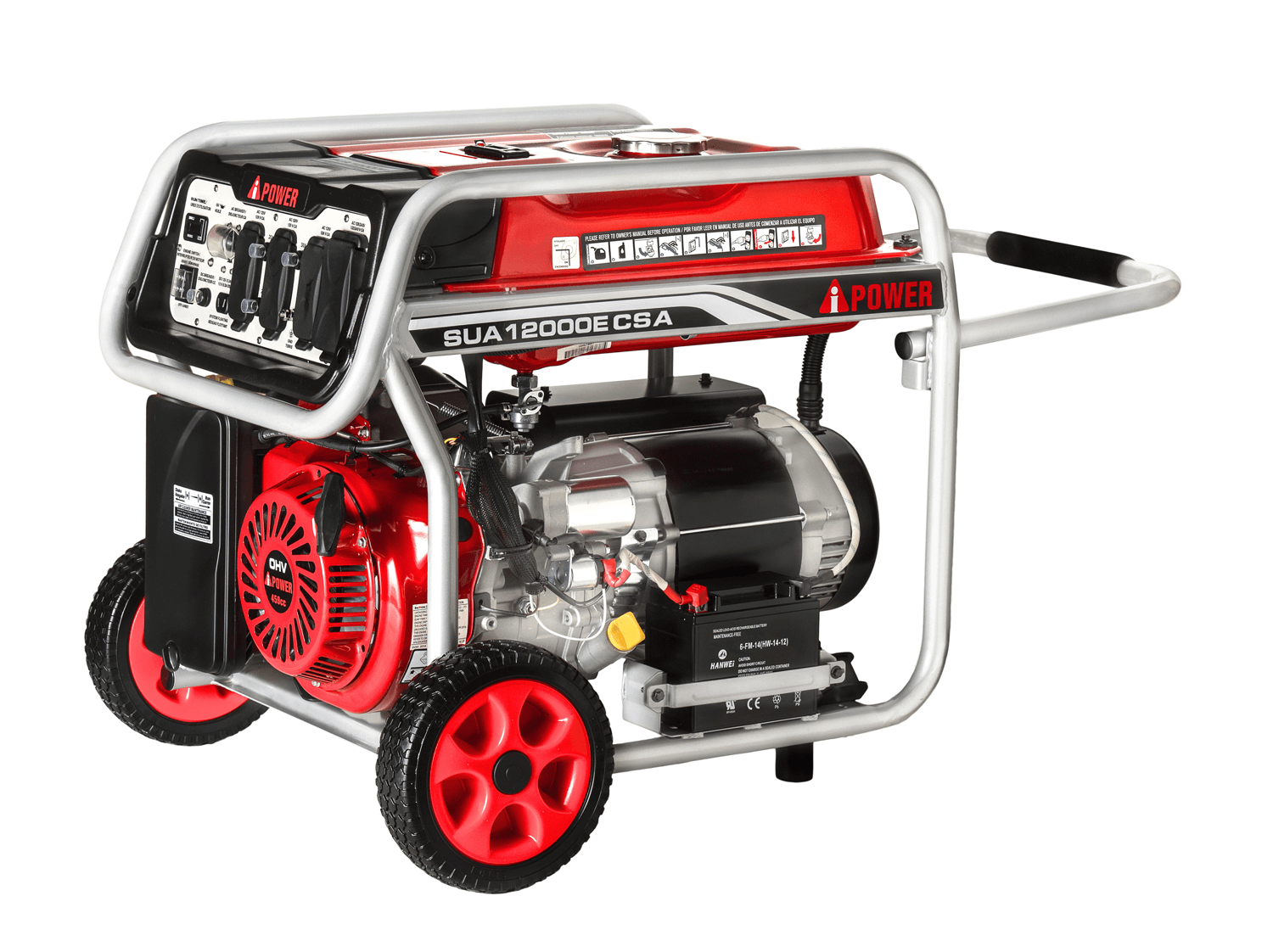 SUA12000ECSA – 12000 Watt Portable Generator