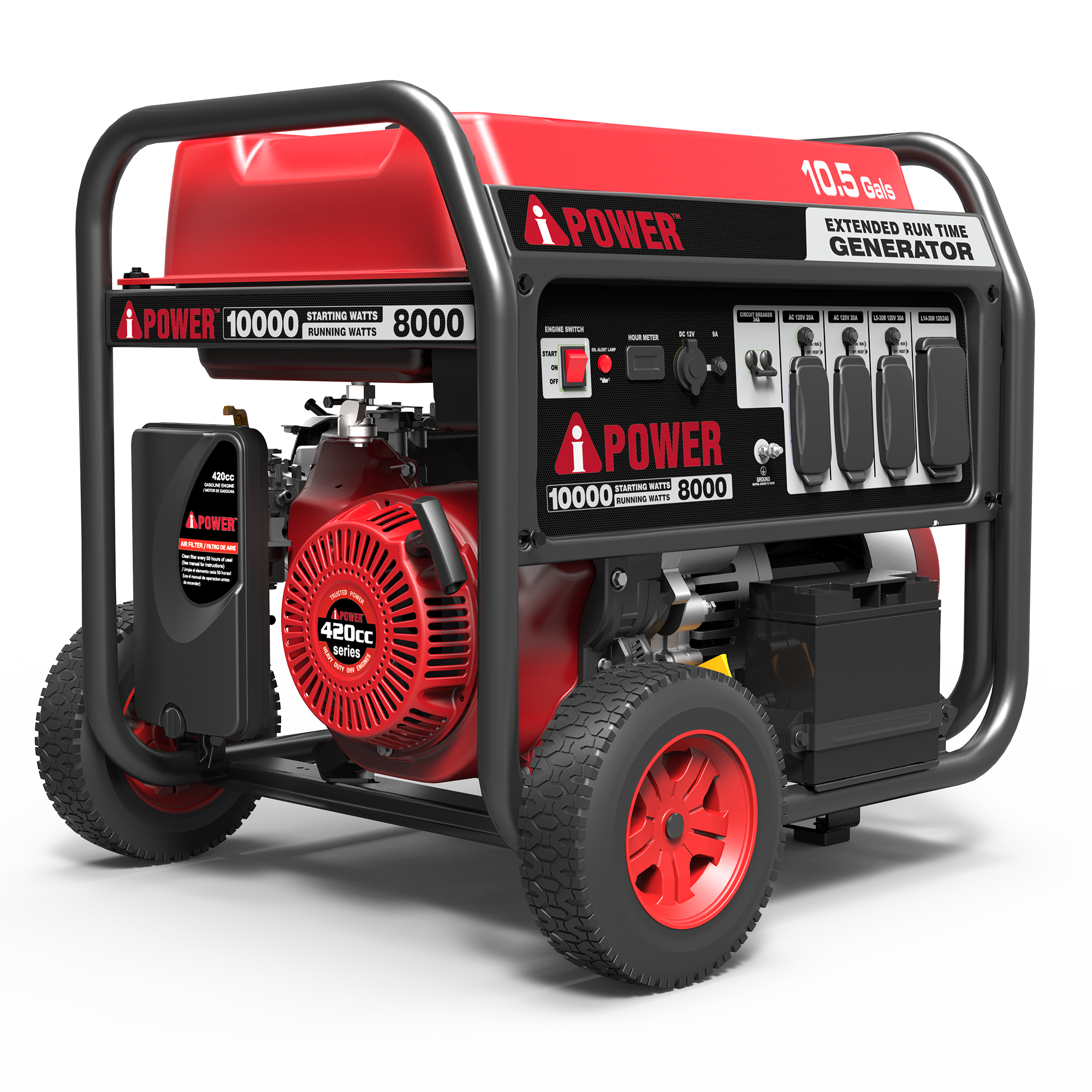 AP10000E – 10000 Watt<br> Portable Generator