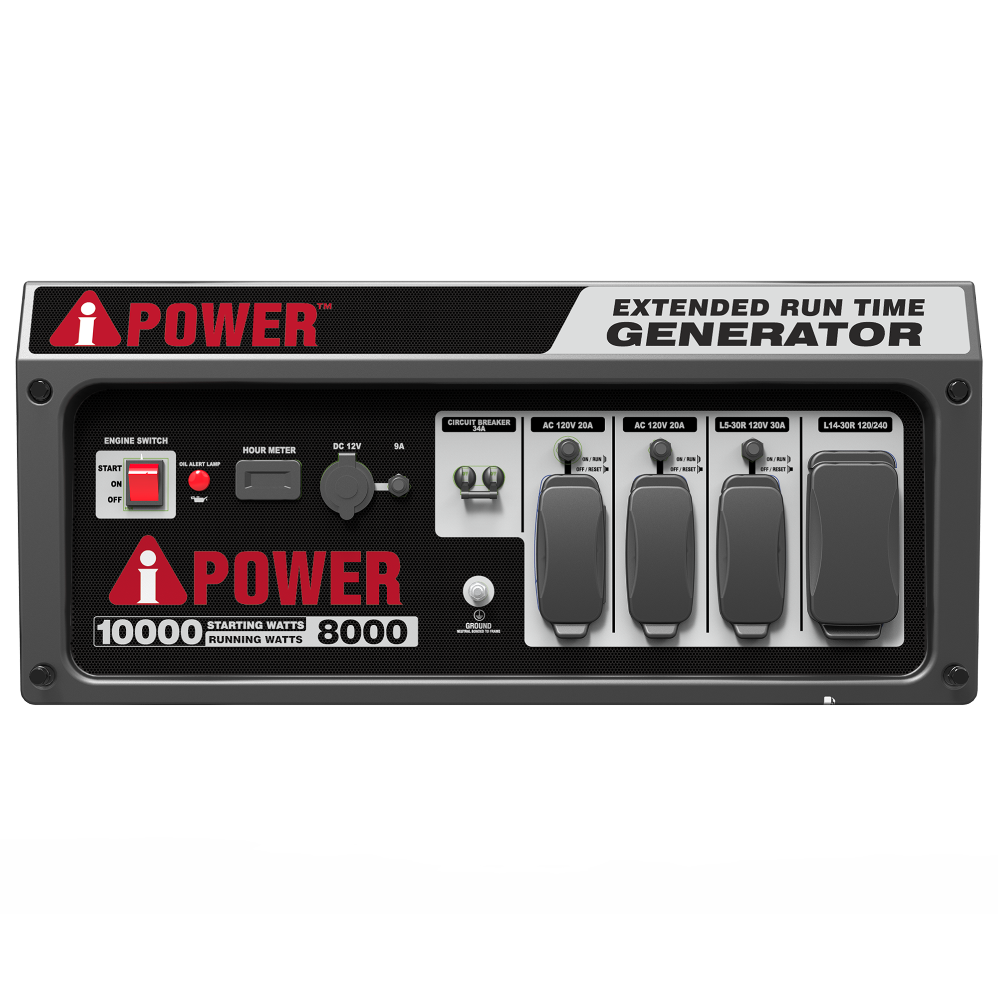 AP10000E – 10000 Watt<br> Portable Generator