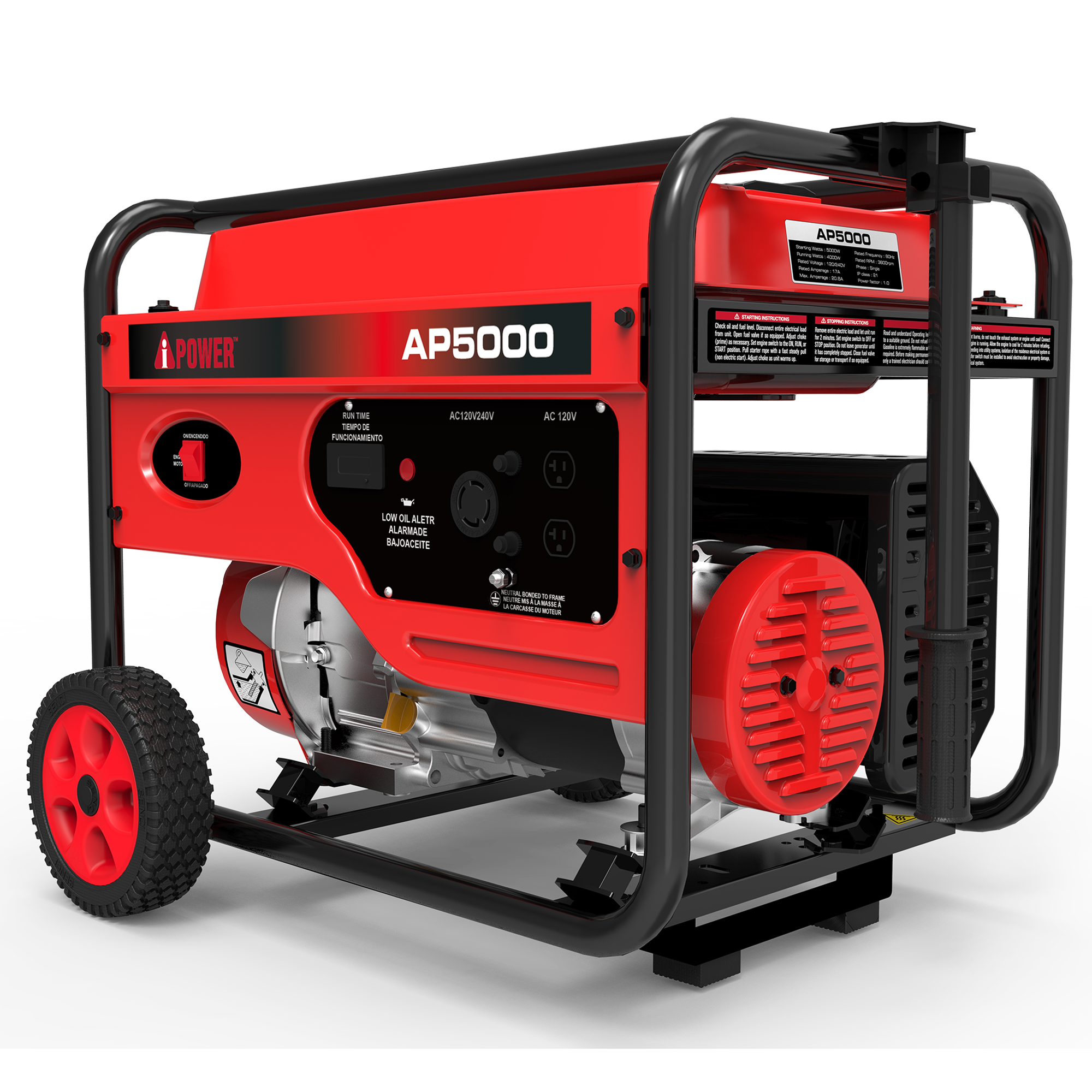 AP5000 – 5000 Watt<br> Portable Generator