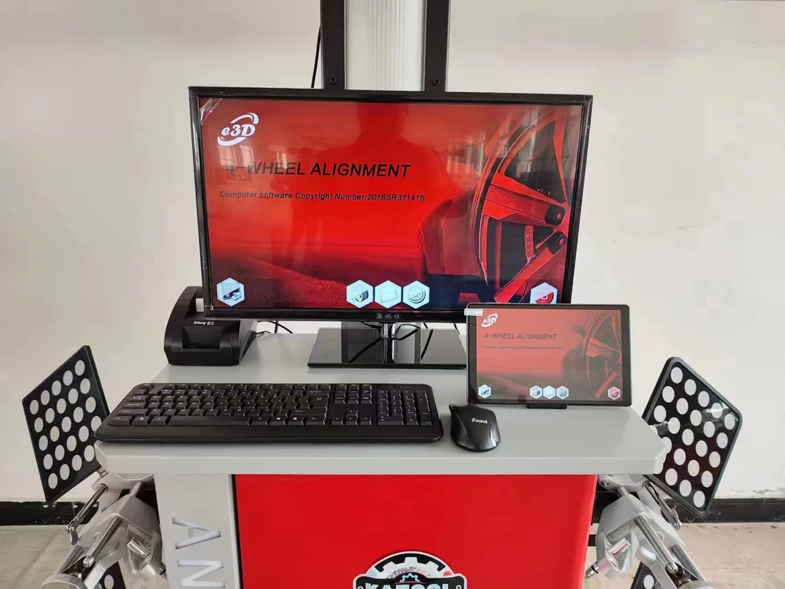 AV6 Pro Wheel Alignment Machine Works on Two Post And Scissor Lift By Ka Tool