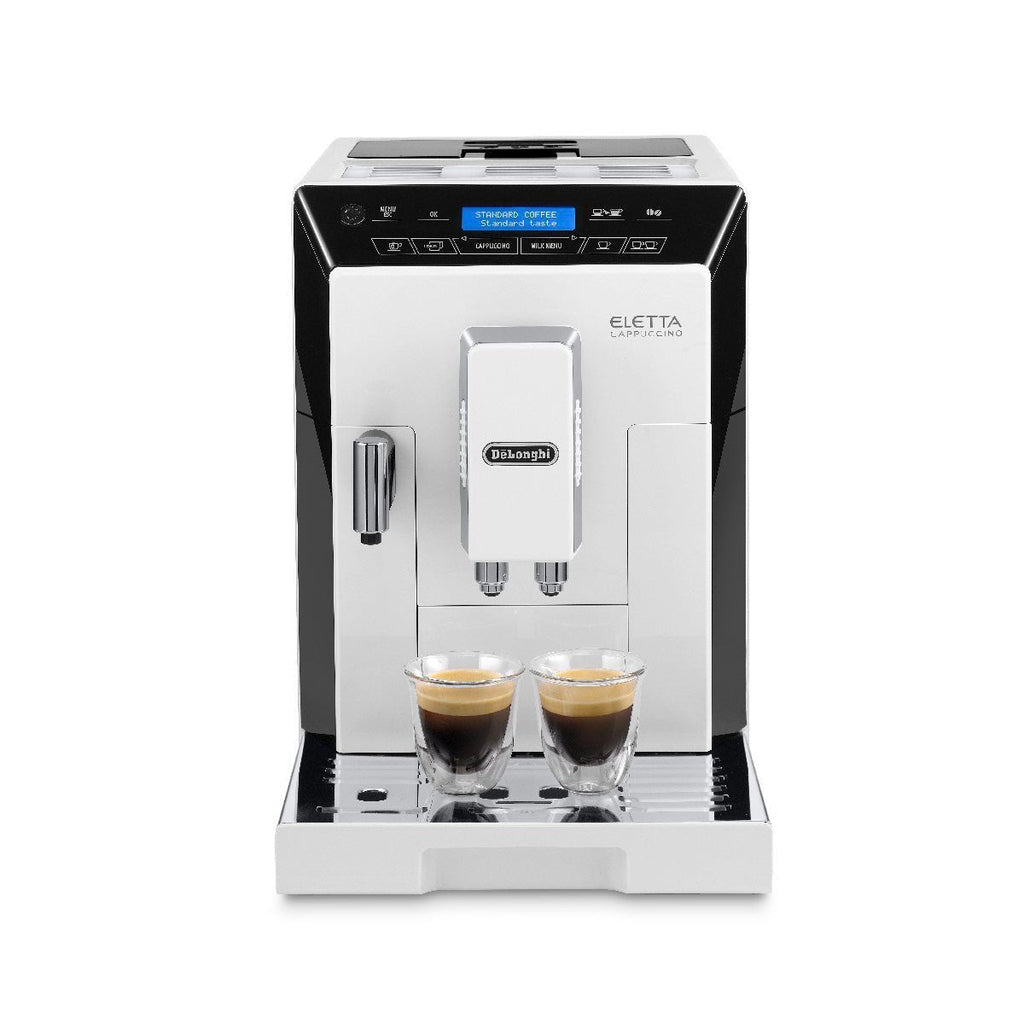 DeLonghi Eletta Cappuccino Super Automatic Espresso Machine (ECAM44660W / White)