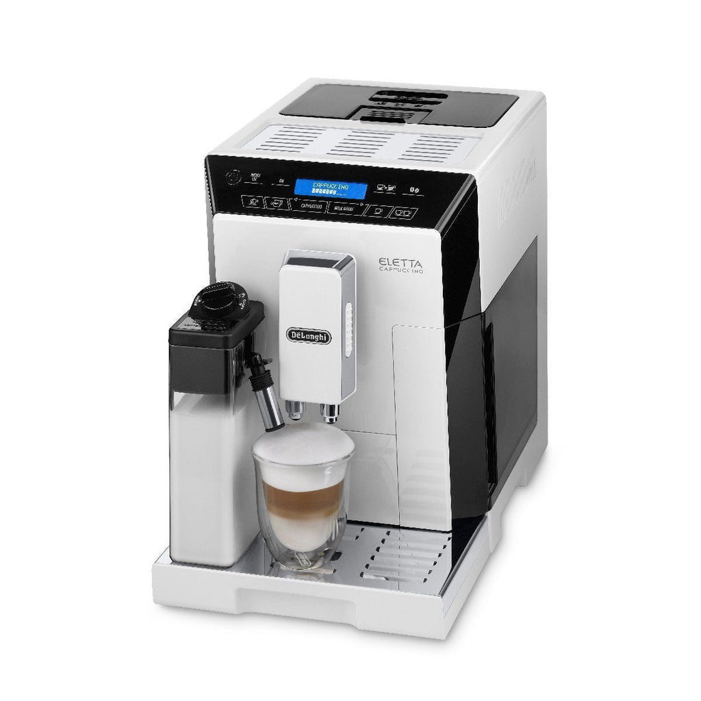 DeLonghi Eletta Cappuccino Super Automatic Espresso Machine (ECAM44660W / White)