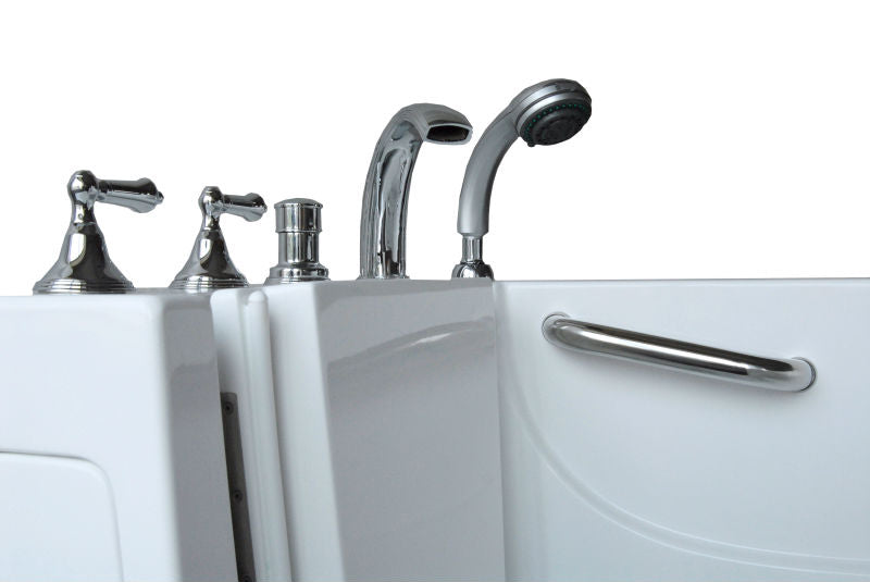 Avora Bath Walk in Left Hand Soaker Tub 53X26X36