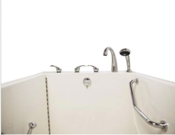 Avora Bath Walk in Left Hand Soaker Mobility Tub 55X33X41