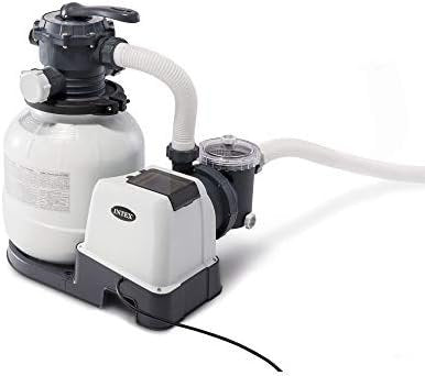 INTEX 26363EH Ultra XTR Deluxe Rectangular Above Ground Swimming Pool Set: 24ft x 12ft x 52in – Includes 2100 GPH Sand Filter Pump – Easy Assembly