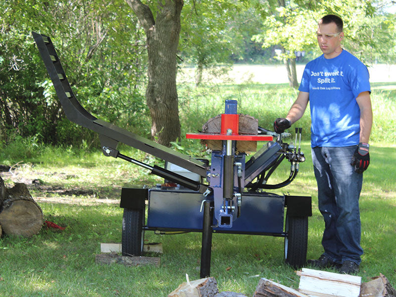 Iron and Oak 30 Ton Log Splitter With Log Lift (BHH4013GX30)