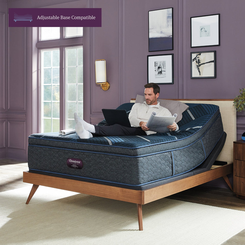 Beautyrest World Class Hybrid Level Four Plush 13.5" Mattress