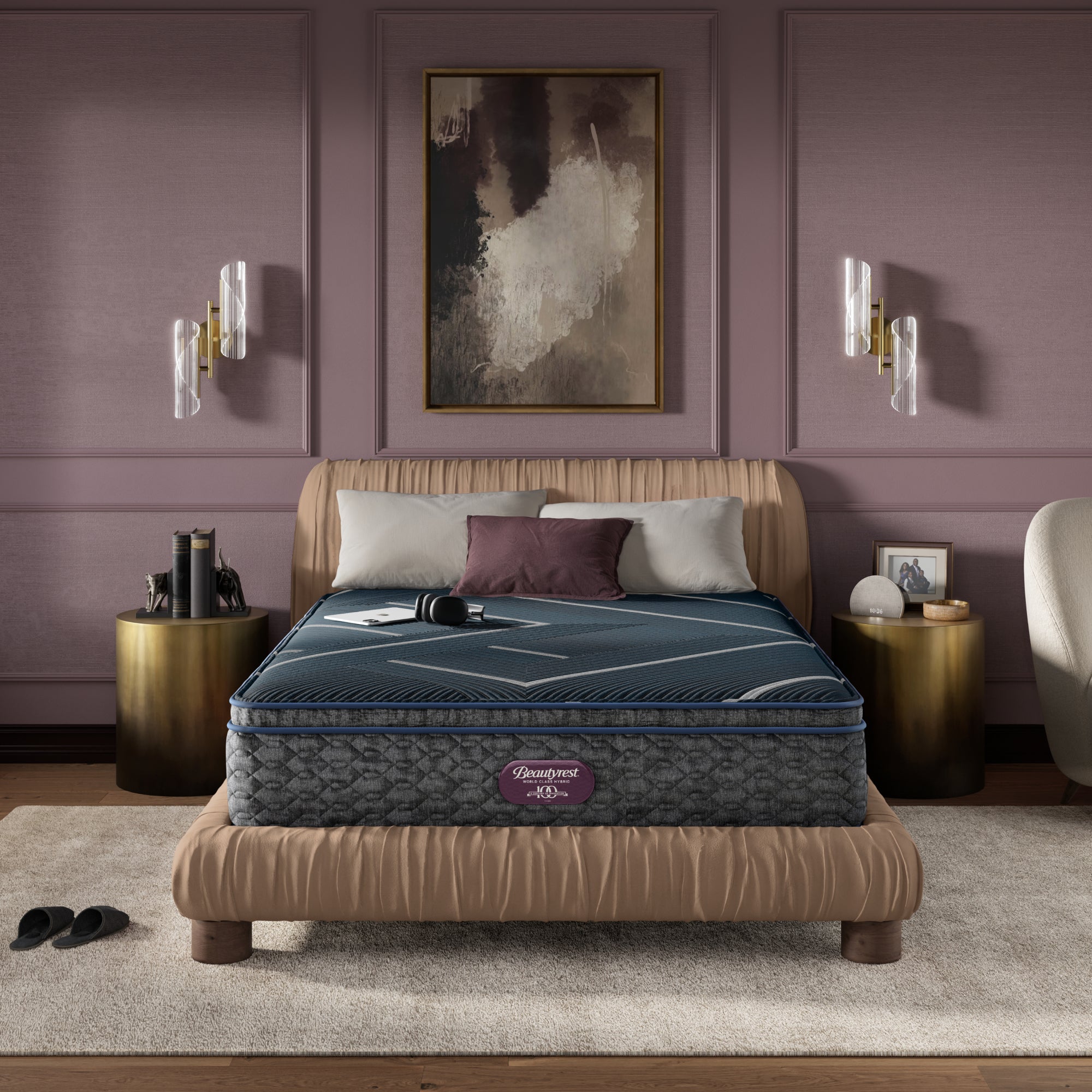 Beautyrest World Class Hybrid Level Four Medium Apex Top 14" Mattress