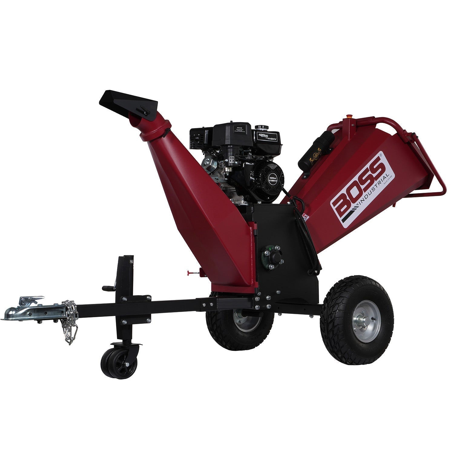 Boss Industrial 6″ 14 HP Chipper Shredder with Electric Starter – CGR60