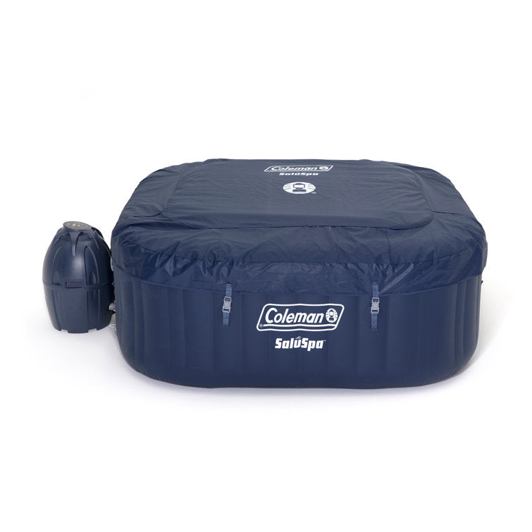 Coleman 4 – Person 114 – Jet Square Inflatable Hot Tub in Blue