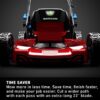 Flex-Force 60V Cordless 2-Tool Combo Kit 22 in. Recycler Walk Behind Lawn Mower &amp; Leaf Blower w/Charger &amp; Batteries