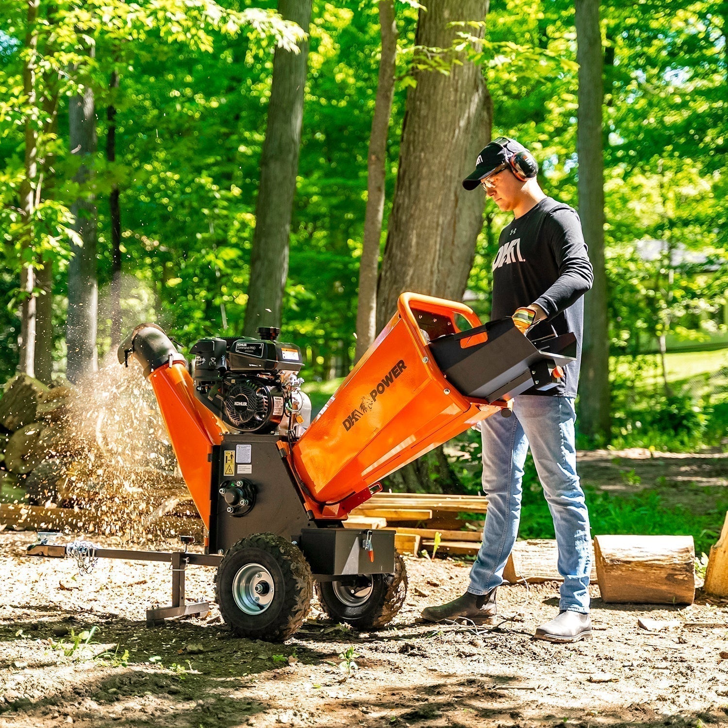 Detail K2 5 Inch Kinetic Drum Chipper – OPC525