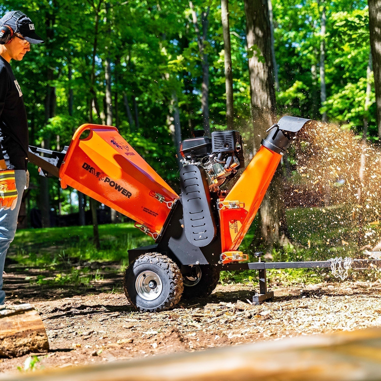 Detail K2 4 Inch Kinetic Drum Chipper – OPC524