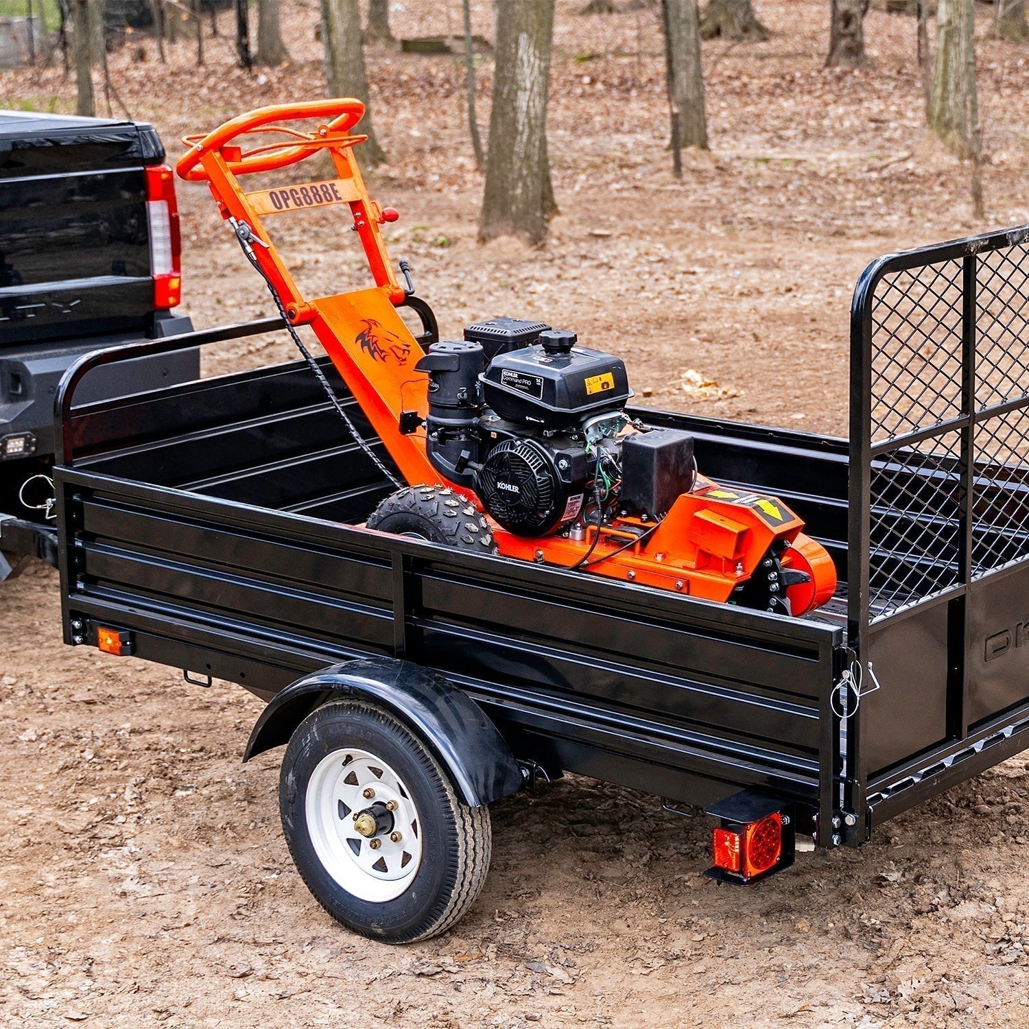 Detail K2 14 HP Commercial-Grade Stump Grinder with Electric Starter – OPG888E