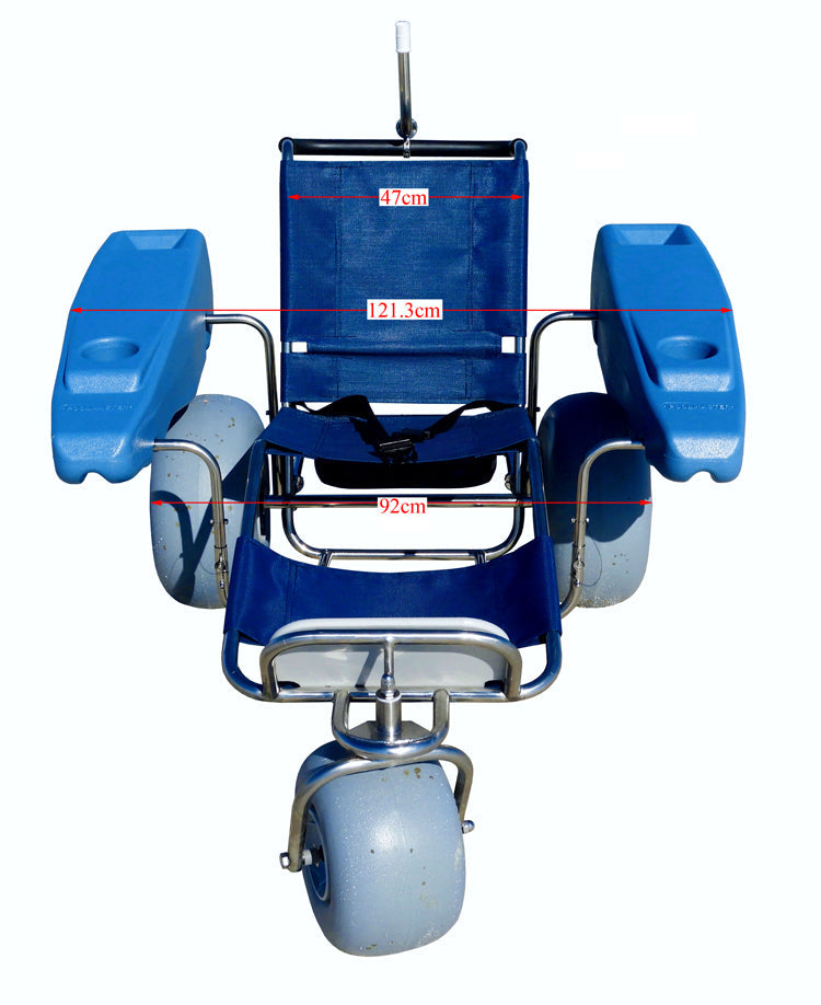 EZ Roller Floating Surf Wheelchair