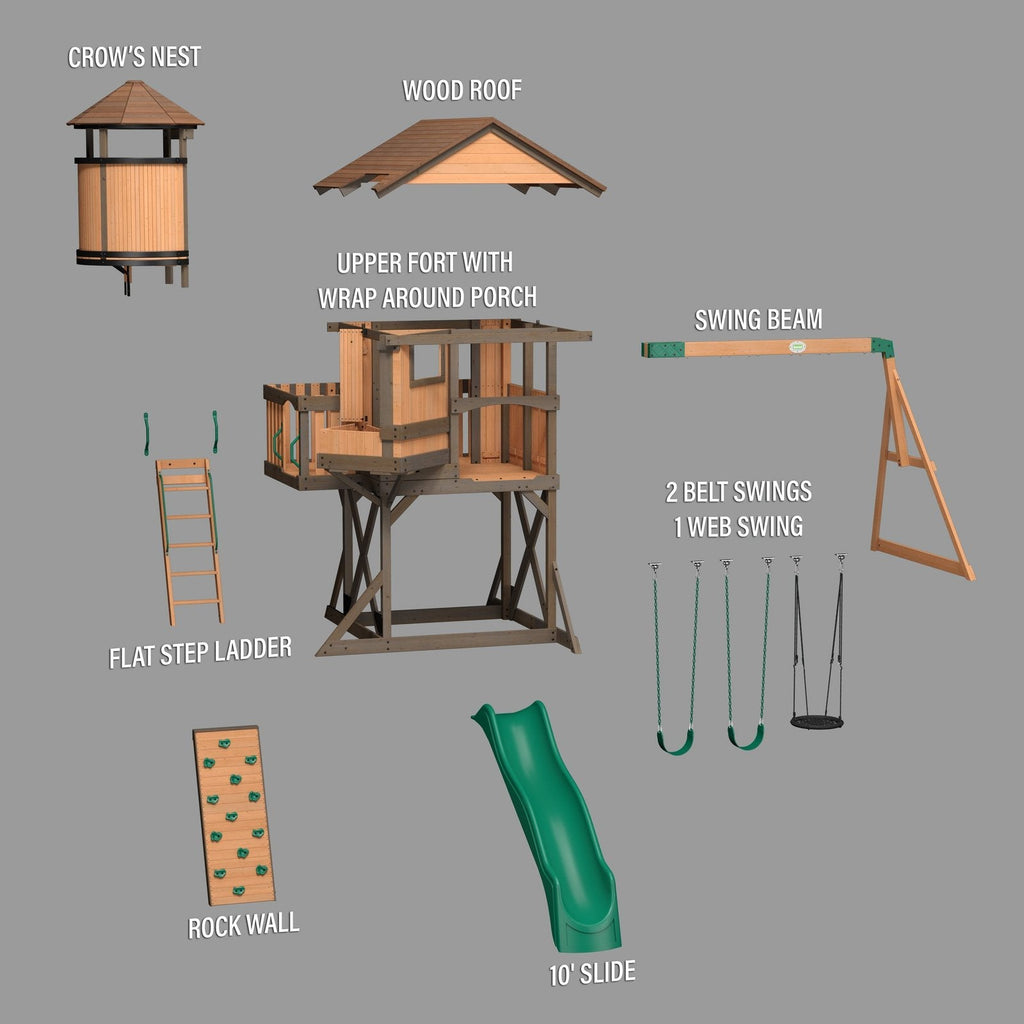 Eagles Nest Elite Swing Set