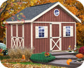 Fairview 12×16 Wood Storage Shed Kit – ALL Pre-Cut