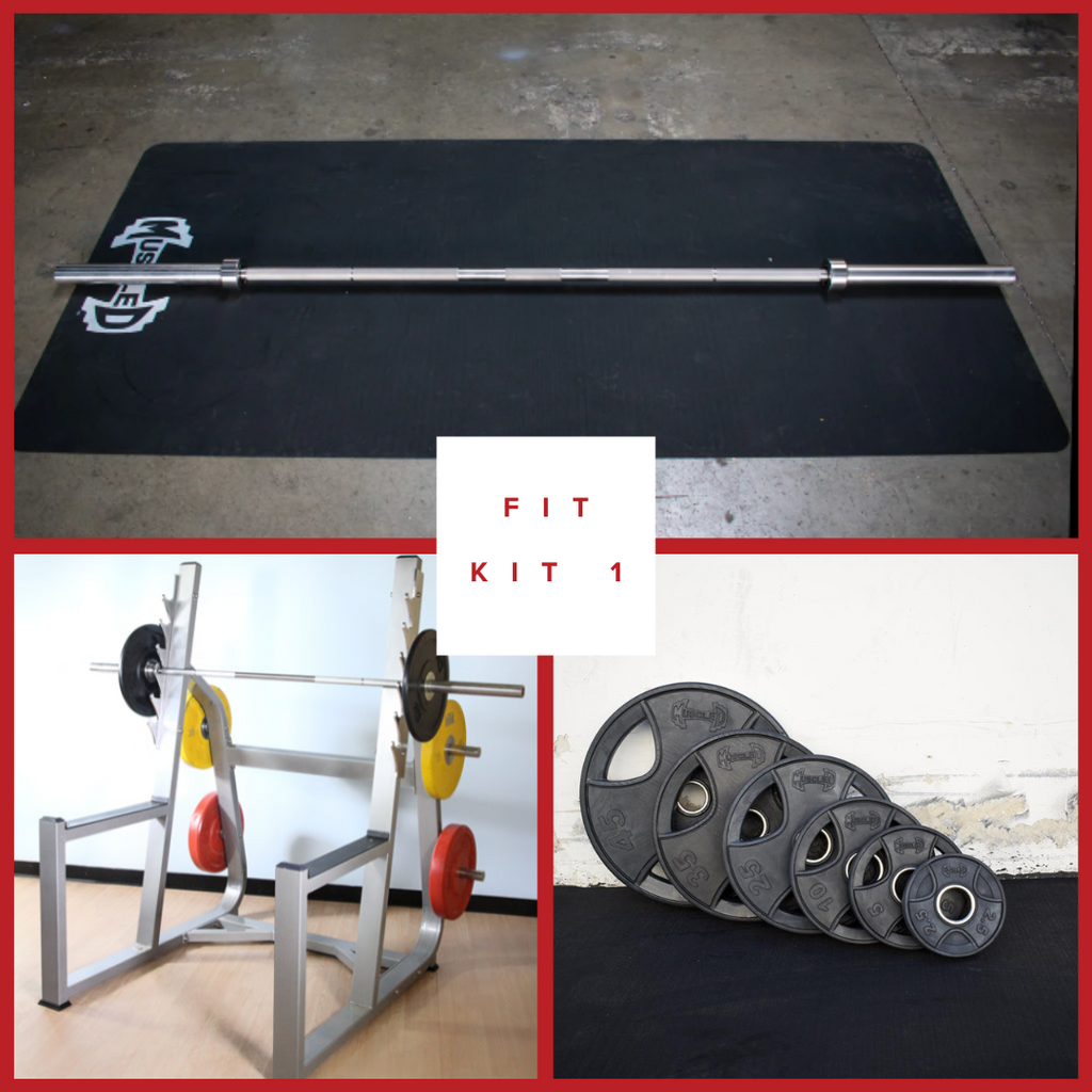 Commercial Squat Rack Kits – Muscle D Fitness – Gym Storage – Black / Silver