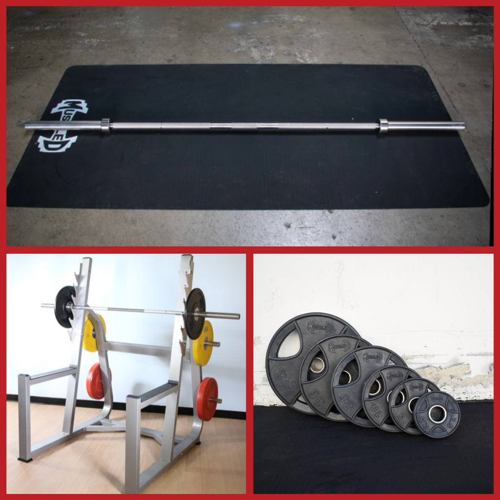 Commercial Squat Rack Kits – Muscle D Fitness – Gym Storage – Black / Silver