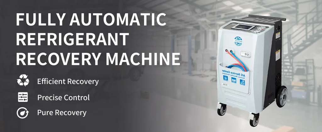 Fully Automatic Recovery Recycle And Recharge DUAL AC1800 Machine By KaTool